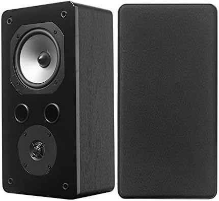 Dynavoice Challenger S-5 Zwart – Set Boekenplank/Wandluidsprekers 2-Weg HiFi met 5,25″ Woofer en Super Audio Tweeter – 100 W Max – Passief Systeem.