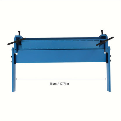 Plaatbewerkingmachine – Plaatbuigmachine – Metaalbuigmachine – Handbuigmachine – Buigbank – 450 mm Werkbreedte – Gietijzeren Constructie – 95° Buighoek – Handmatig Zonder Elektriciteit – Capaciteit 1-1,2 mm