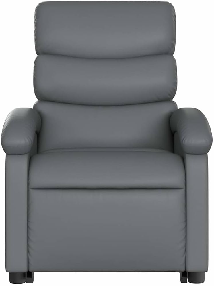 vidaXL Stand Up Chair Faux Leather Grey, Stand Up Chair, Stand Up Chair, Stand Up Chair, Stand Up Chair, Senior Chair, Stand Up Chair, Stand Up Chair, Stand Up Chair