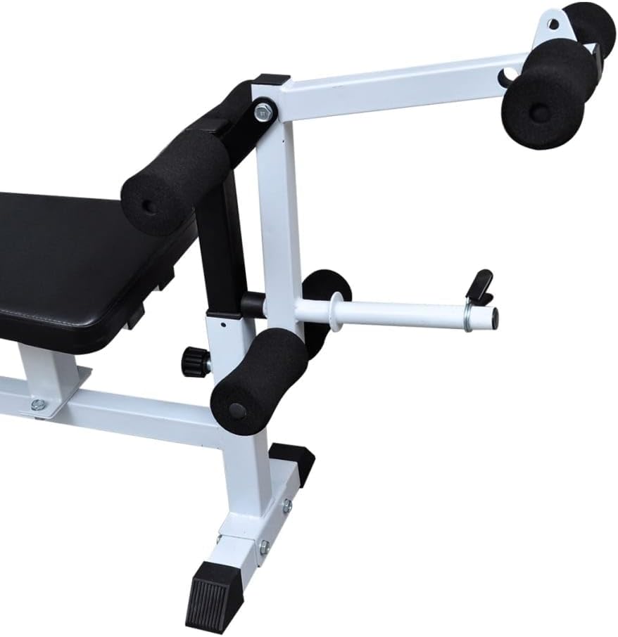 Halterbank – Fitnessbank – Trainingsbank – Bankdrukbank – Bench Press – Verstelbaar In 7 Standen – Stalen Frame Tot 80 kg Belastbaar