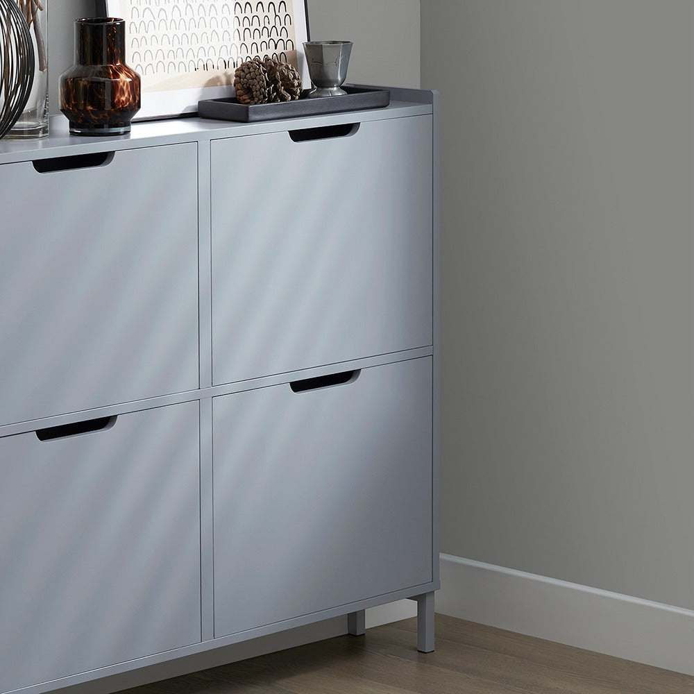 Barstoel – Kruk – Barkruk – Barstoel Met Rugleuning – Barstoel Met Armleuning – Set Van 2 – Scandinavisch Design – Lichtgrijs Stof – Massief Hout – Voetsteun