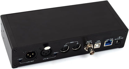 Timecode Center MTC-30 Ondersteunt Timecode Reader Generator Converter SMPTE LTC ArtTimeCode RTP-MIDI MMC PoE (MTC-30)
