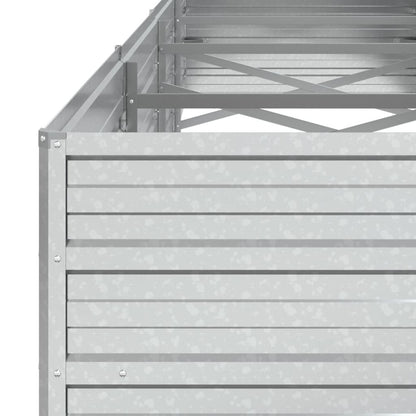 Hoogtebak Tuin – Verhoogd Plantenbed – Moestuinbak – Kruidenbak – Bloembak – Gegalvaniseerd Staal – 320x80x45 cm – Weerbestendig & Duurzaam