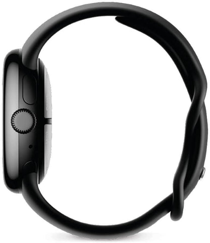 Google Pixel Watch 2 – het beste van Google en Fitbit – hartslagmeting, stressmanagement, veiligheidsfuncties – Android – aluminium behuizing in mat zwart – sportarmband in obsidiaan – wifi