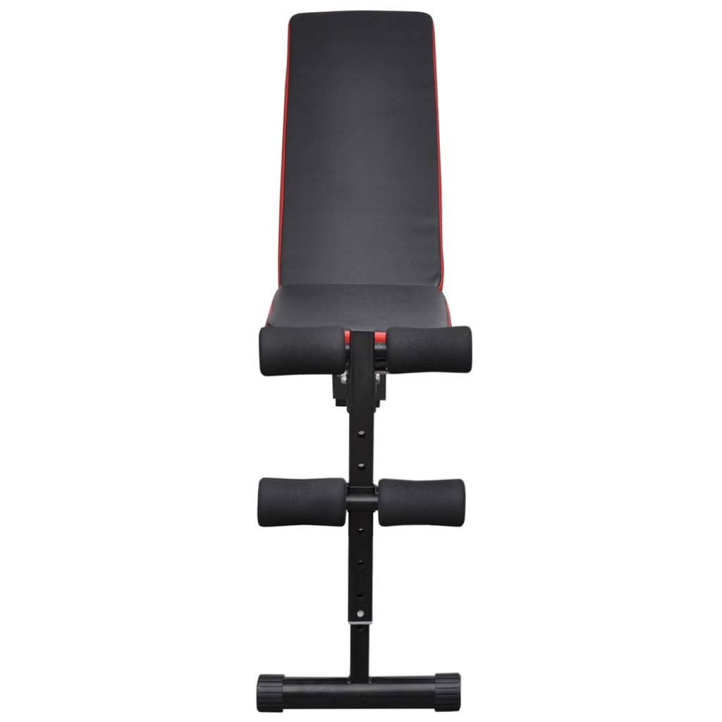 Multifunctionele Trainingsbank – Fitnessbank – Krachtbank – Dumbbellbank – Gewichtbank – Verstelbare Rugleuning – Dumbbells 30,5 kg – Robuust Stalen Frame – Comfortabele Bekleding – Zwart