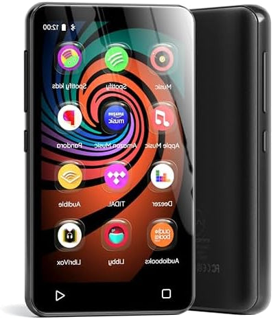 MP3 Speler – Muziekspeler – MP4 Speler – Draagbare Muziekspeler – Audio Speler – 160GB Opslag – Bluetooth & Touchscreen – Grijs