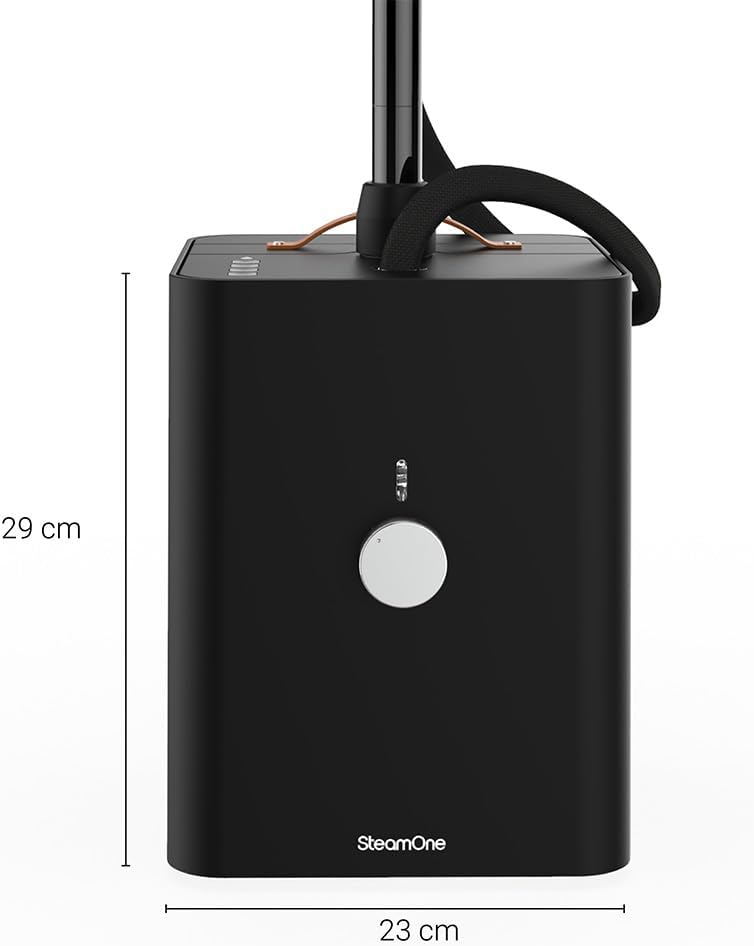 Professionele stomer – Kledingstomer – Stoomapparaat – Stoomstrijkijzer – Strijkstomer – Verticaal En Horizontaal Gebruik – 2900 W, 10 Bar En 125 G/Min – 2,5 L Tank, Tot 90 Min Gebruik