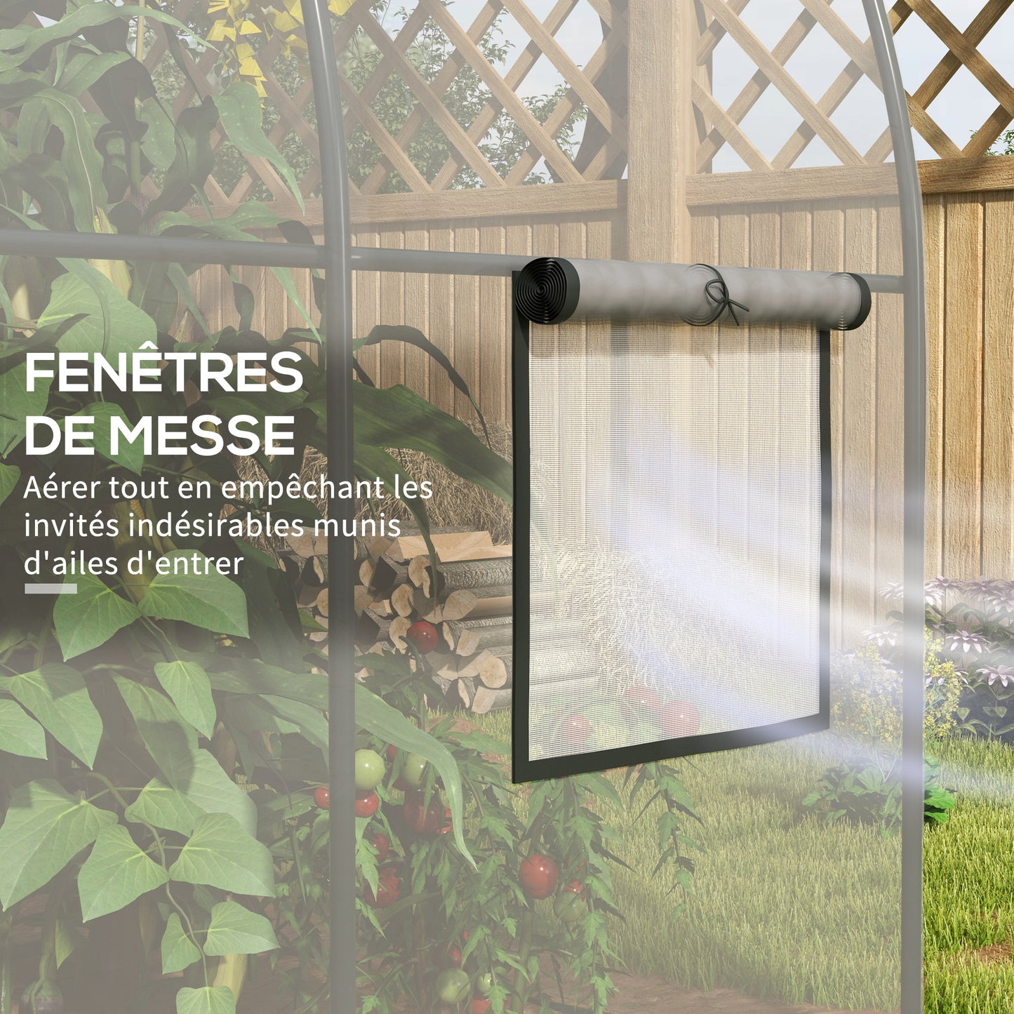 Tuinkas – Kweekkas – Serre – Plantenkas – Groentekas – Transparant – Versterkt Stalen Frame – 6 m² Oppervlakte