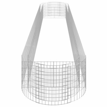 Bloembak – Plantenbak – Plantenbakken – Bloempot – Sierbak – Verhoogde Stenenkooi – Weerbestendig Gegalvaniseerd IJzer – Groot Formaat 600x100x50 cm