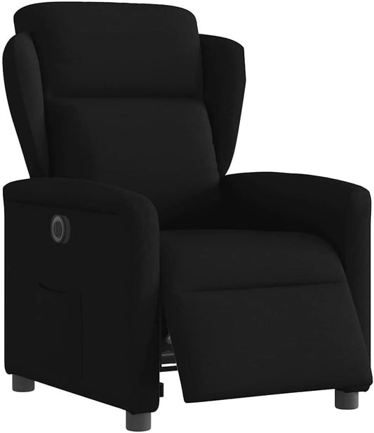 Elektrische Relaxstoel – Tv-Stoel – Ligstoel – Fauteuil – Relaxfauteuil – 135 Graden Kantelfunctie – Ademend Polyester Met Zijzak