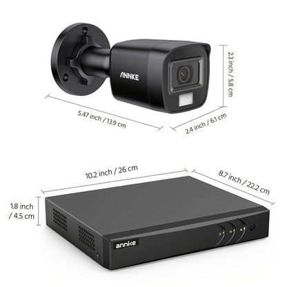 Beveiligingscamera – Camerabewaking – Bewakingscamera – Buitencamera – IP-camera – 3K Ultra HD Resolutie – AI Mens- & Voertuigdetectie