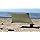Neso Tents Strandtent met zandanker, draagbare luifel, zonnescherm, 2,1 x 2,1 meter, gepatenteerde versterkte hoeken, legergroen