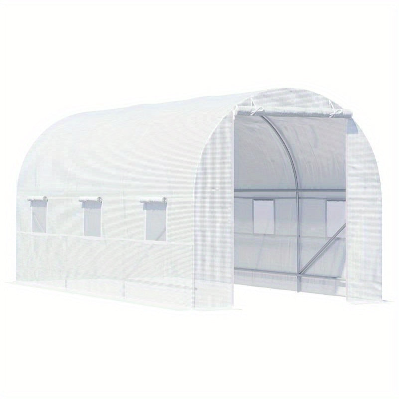 Compact Kas – Tuinkas – Serre – Groeikas – Plantenkas – 2x4 Meter – Stevig Ontwerp – Duurzame PE Afdekking