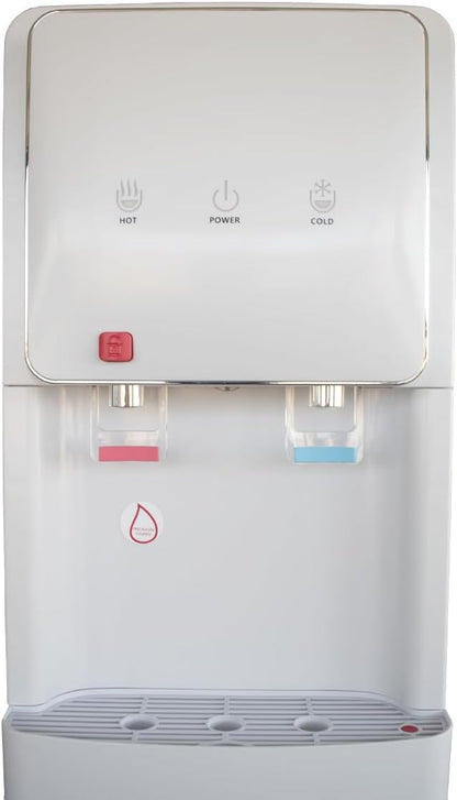 5-Traps Waterfontein met Omgekeerde Osmose – Waterdispenser – Waterkoeler – Waterfilter – Drinkwaterfontein – Koud, Natuurlijk En Warm Water – Droog Koelsysteem
