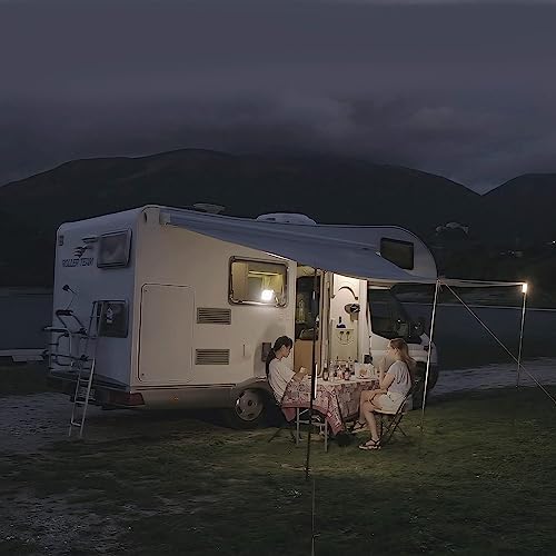 Comfort zonnescherm voor caravan, camper, compatibel met Thule Fiamma (360 x 240 cm)