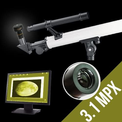 Telescoop, telescopische camera, USB-camera, 1,25 inch aansluiting (1,3 megapixel), oculair maan sterren TC2