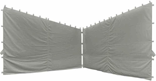Siena Garden Set zijpanelen voor paviljoen BERLINO 400x400 cm lichtgrijs