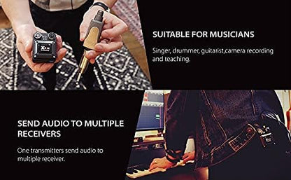 Xvive U4 In-Ear Monitor, Draadloos Digitaal Monitorsysteem