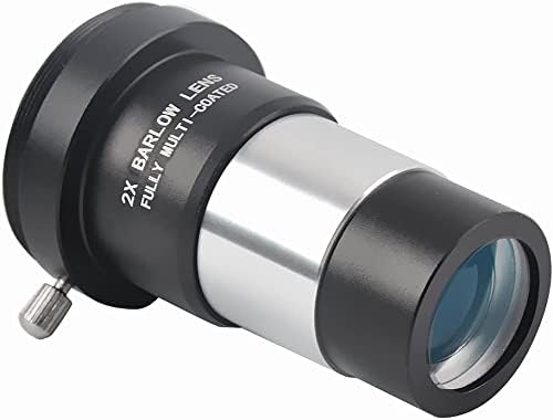 Solomark Accessoireset voor astronomische telescoop, doos met telescopische accessoires: plotseloculairs, filterset, 2 barlowlenzen