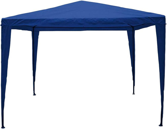 Garden Vida Pop Up Gazebo 3x3m Partytent Outdoor Tuin Luifel Waterbestendig Met Draagtas, Blauw