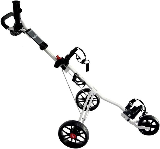 MacGregor Golftrolley, roestvrij staal, wit, één maat