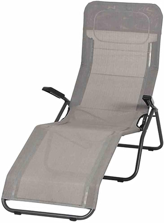 Siena Garden Kantelstoel Anco antraciet/taupe