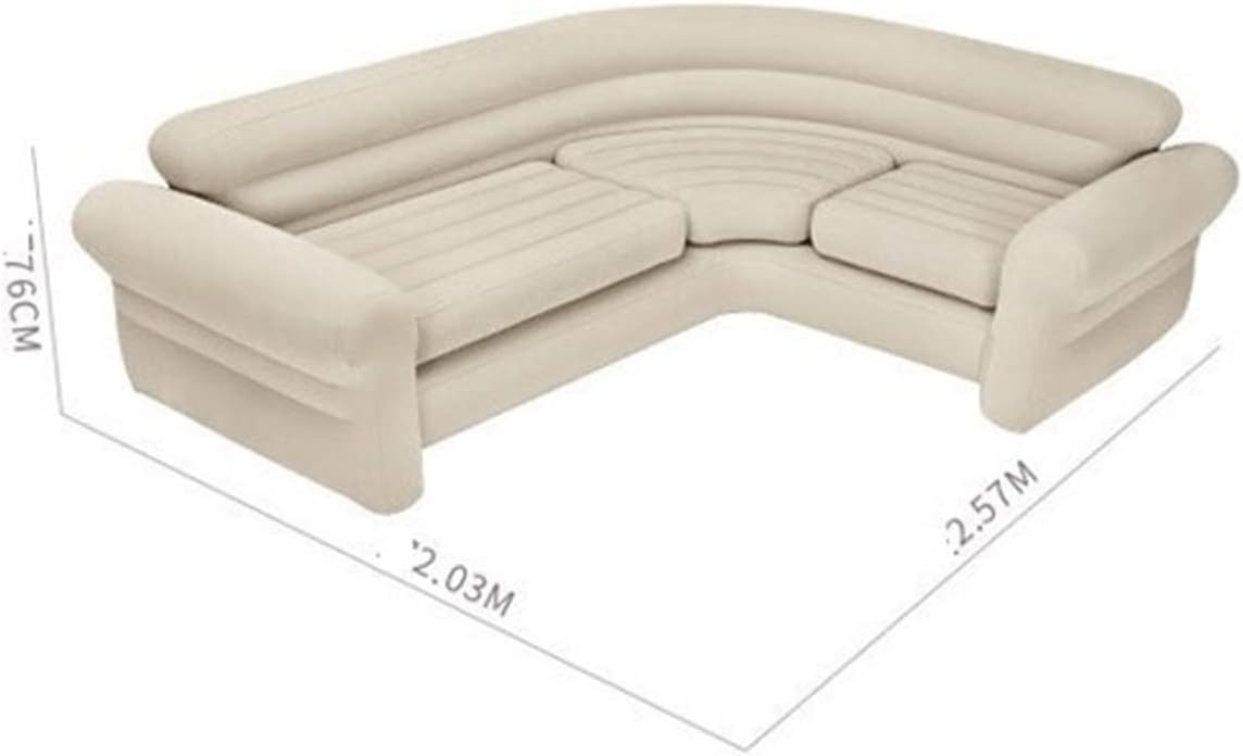 Sofa Two Person Sofa Casual Inflatable Sofa Bed Corner Lunch Lounge Chair Simple And Convenient Rest Sofa - QUORE