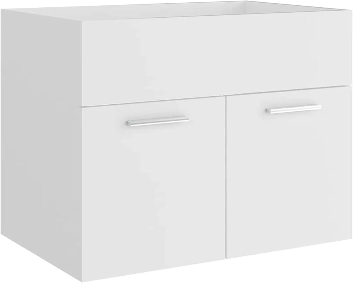 LAPOOH Bathroom Furniture Set White Engineered Wood,Bathroom Furniture,Bathroom Furniture Set-3071225 - QUORE