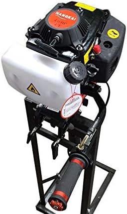 4 Stroke 4 HP Outboard Motor, Boat Motor with Air Cooling System, Petrol Engine, Outboard Motor Boat Motor, Fishing Boat, Water Cooling System - QUORE