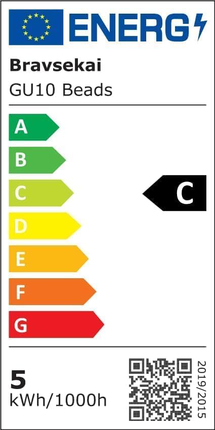 Railverlichting – Railspots – Spotverlichting – Plafondspots – LED Spots – GU10, 6 Verstelbare Spots – 4000K Neutraal Licht, 350° Draaibaar & 270° Kantelbaar