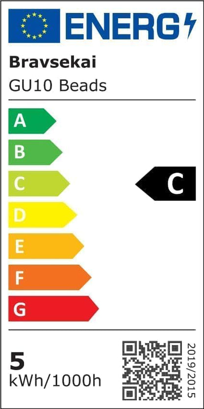 Railverlichting – Railspots – Spotverlichting – Plafondspots – LED Spots – GU10, 6 Verstelbare Spots – 4000K Neutraal Licht, 350° Draaibaar & 270° Kantelbaar