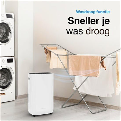 Luchtontvochtiger – Luchtreiniger – Vochtvreter – Ontvochtiger – Air Purifier – 20L per Dag – HEPA 13 Filter en Ionisator