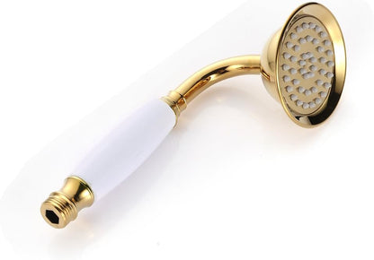 Douch Antique Rainfall Shower System Fixture Hand Shower Retro Nostalgia Faucet Mixer With Shower Head - QUORE
