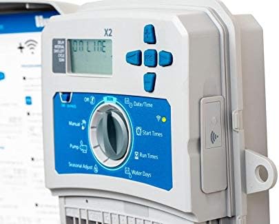 HUNTER Elektrische irrigatietimer X2 1401 14-weg irrigatiecontroller, compatibel met wifi-wandmodule (niet meegeleverd) van Garden Prime