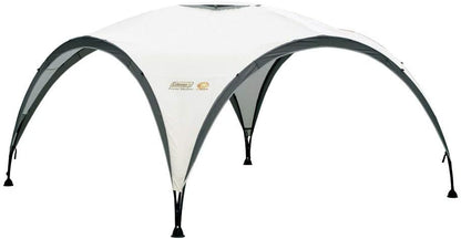 COLEMAN CO Pavillon Event Shelter 3,65m x 3,65m | 2000034471 & Coleman Zijwand voor Event Shelter Zijwand met Deur + Venster, Eén Maat, Zilver