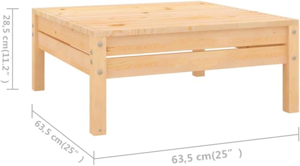 Lounge tuinmeubelen set balkon meubels set tuinlounge set 4-dlg. Tuin Loungeset massief grenen - QUORE