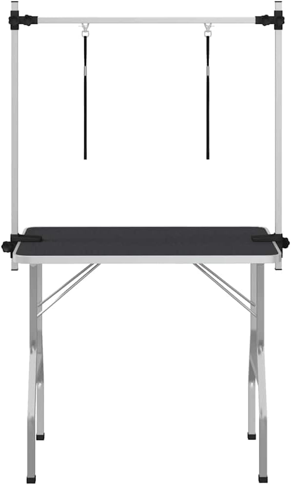 vidaXL Pet Trimming Table Dogs Cats with 2 Leash Options Grooming Salon