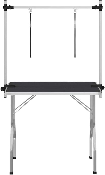vidaXL Pet Trimming Table Dogs Cats with 2 Leash Options Grooming Salon