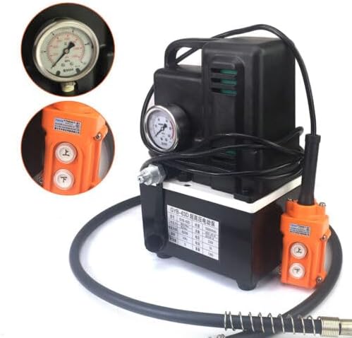 Electric hydraulic pump hydraulic unit with manual valve electric driven electro-hydraulic pump electro-hydraulic pumps high-pressure hydraulic oil-electric pump 220V 1200V - QUORE