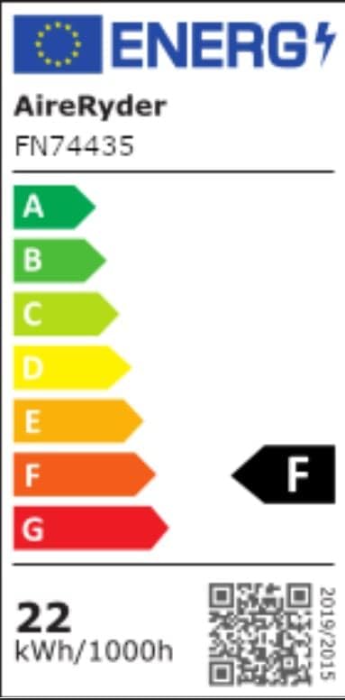 Energiebesparende plafondventilator Stratus met verlichting en afstandsbediening 132 cm - puntige vleugels