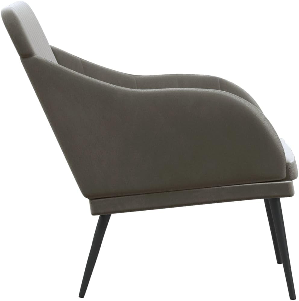 vidaXL Bankje 110x76x80 cm fluweel donkergrijs, zitbank, eetbank, 2-zitsbank, halbank, tweezitsbank, bankje, zitbankje, halbankje, eetbankje