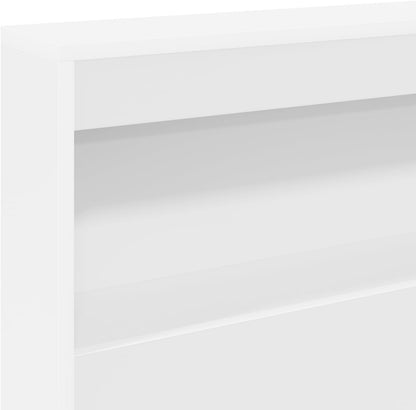 Gecheer Storage Headboard with Memory Headboard White 200cm Wood Material Headboard for Box Spring Bed Bedroom Hotel Design - QUORE