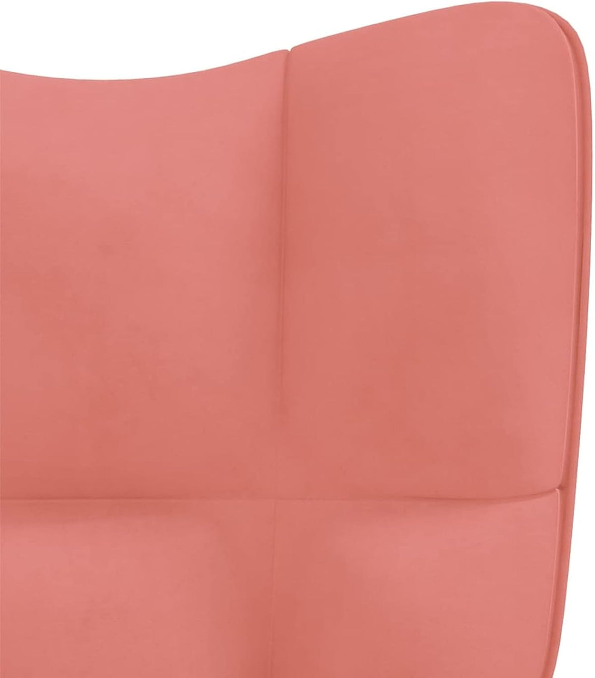 Relaxchair with stool reclining chair lounge chair living room chair with stool chair living room pink velvet - QUORE