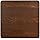 vidaXL Bistro table 60x60 cm MDF dark brown - QUORE