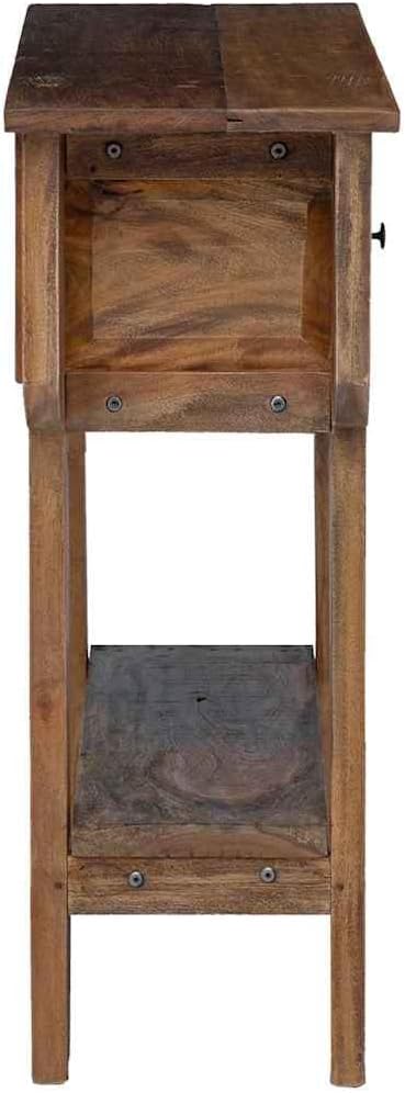 vidaXL Recycled Wood Wall Table Solid Table Console Table Side Table