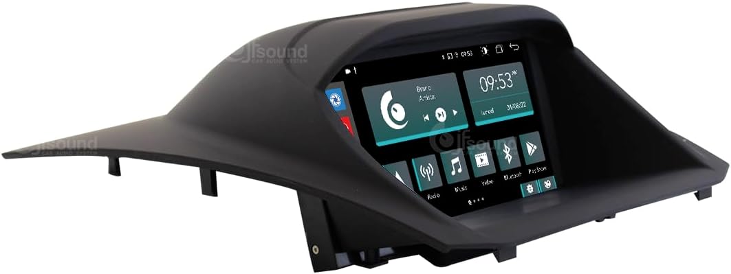 Autoradio Ford Fiesta – Inbouwradio – Navigatiesysteem – Multimedia Speler – Auto Stereo – 7 Inch Touchscreen – 8-Core Processor – Apple CarPlay & Android Auto