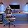 Dowinx Gaming Chair Ergonomic Racing Style Massage Lumbar Support Office Chair Computer PU Leather Retractable Footrest 4D Armrests - QUORE