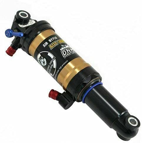 DNM AOY-36RC Mountain Bike Air Rear Shock met Lockout 165 x 35 mm 4-systeem, goud, ST1475-T
