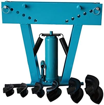KATSU Hydraulische Pijpbuigmachine 12 Ton Buigmachine met 6 Matrijzen 1/2" - 2"