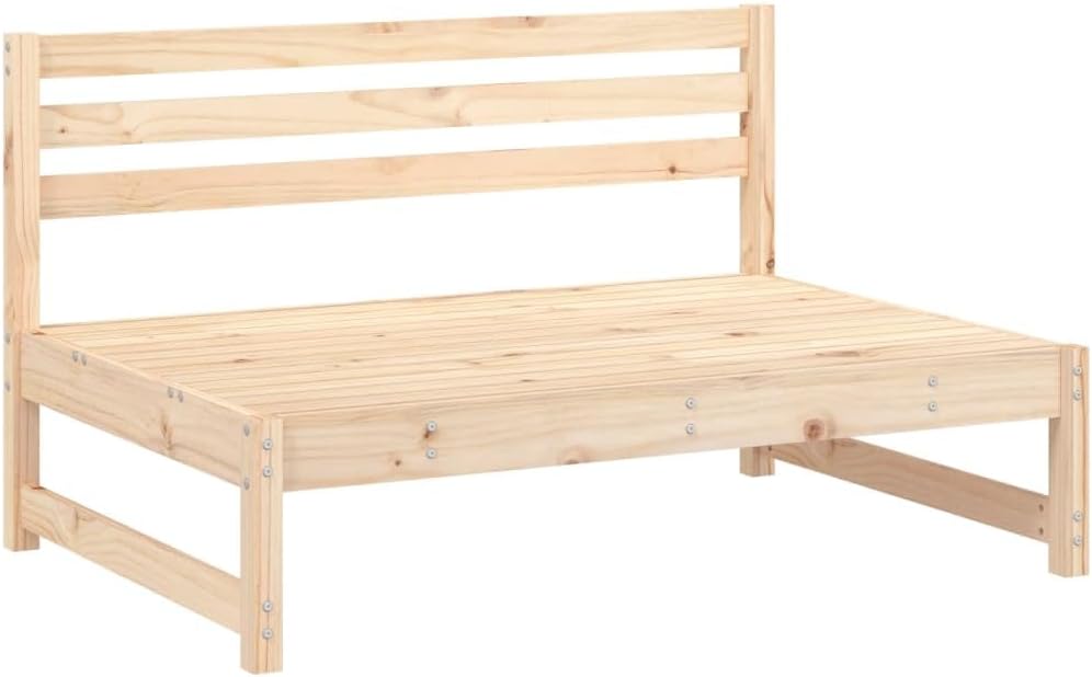 2-piece garden-lounge set balcony furniture lounge furniture outdoor garden lounge furniture set lounge set garden furniture solid pine - QUORE